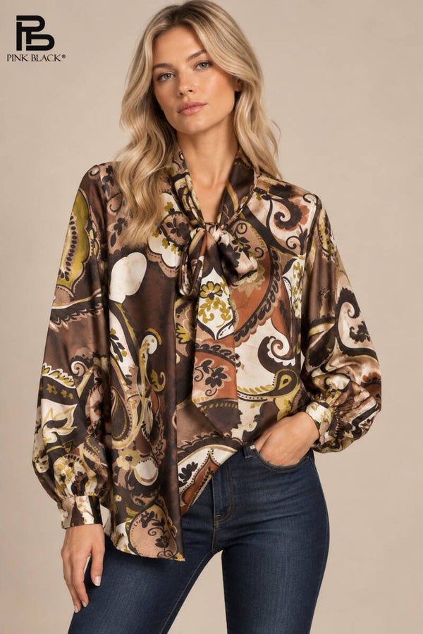 Blouse met vleermuismouwen – One Size