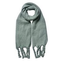 Juleeze Wintersjaal Dames 40x200 cm Groen Sjaal