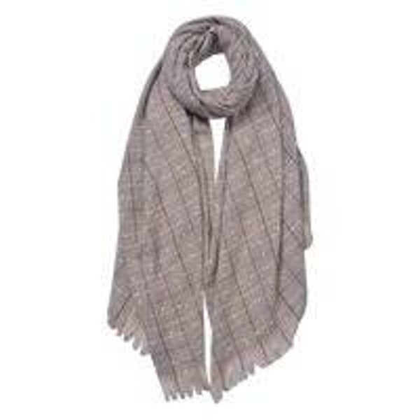 Juleeze Wintersjaal Dames 70x190 cm Groen Synthetisch Wintershawl