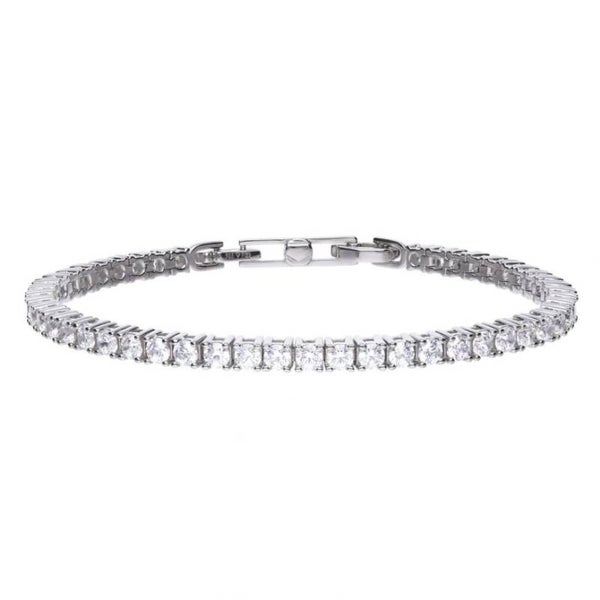 Diamonfire Silver Bracelet B5091 Claw Set Zirconia SilverTennis Bracelet