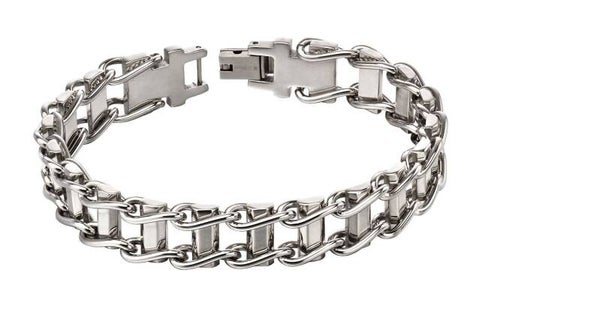 Fred Bennett Bracelet Stainless Steel Bike Chain Bracelet B5116
