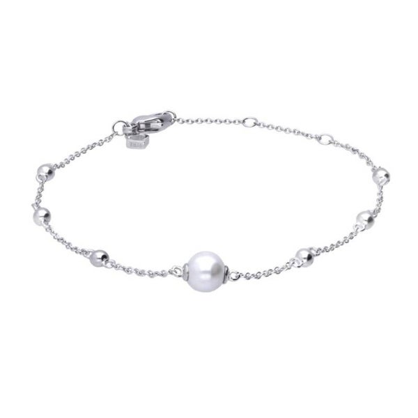 Diamonfire Bracelet Station Bracelet with Shell Pearl B5431