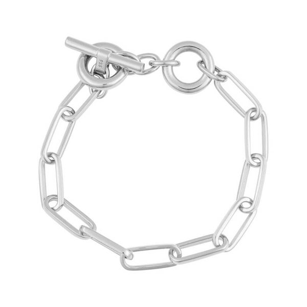 Beginnings Silver Bracelet B5433 Chunky T-Bar Bracelet