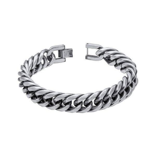 Fred Bennett Bracelet Oxidised Heavy Weight Foxtail Bracelet B5454