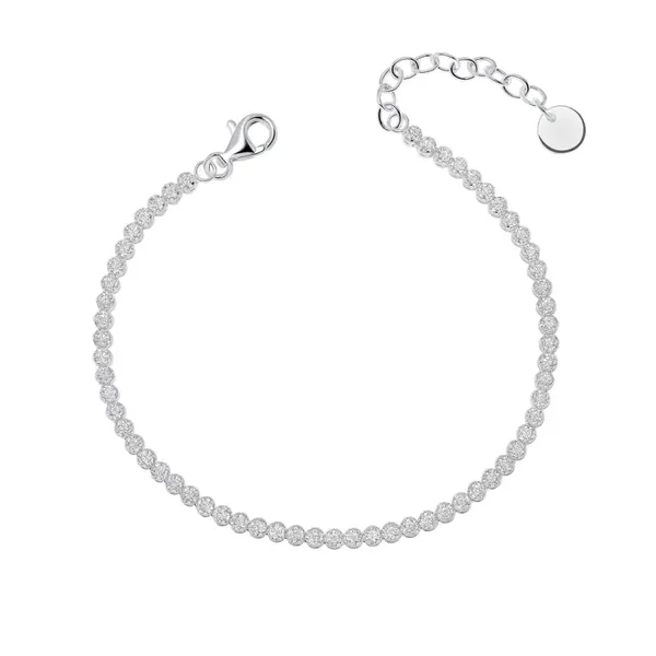 Beginnings Cup Chain Silver Bracelet B5533C - Z1603