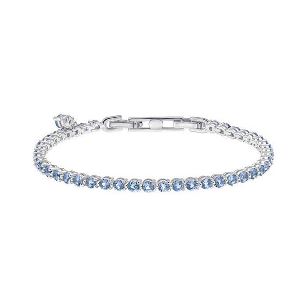 Silver Bracelet B5612 Diamonfire Small Zirconia Charm Tennis Bracelet