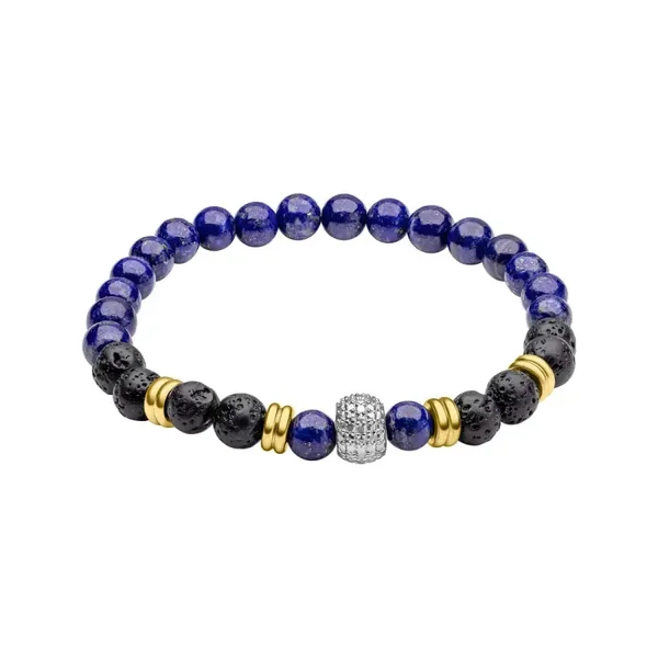 Fred Bennett Smaller Fit Lava Bead Bracelet B5621