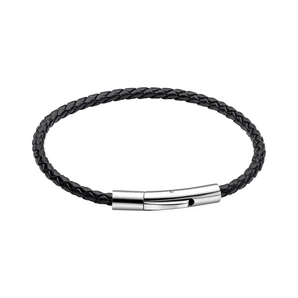 Fred Bennett Smaller Fit Leather Woven Leather Bracelet B5626