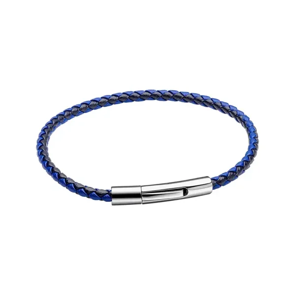 Fred Bennett Smaller Fit Leather Woven Leather Bracelet B5627