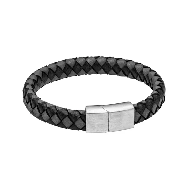 Fred Bennett Checkerboard Leather Bracelet B5629