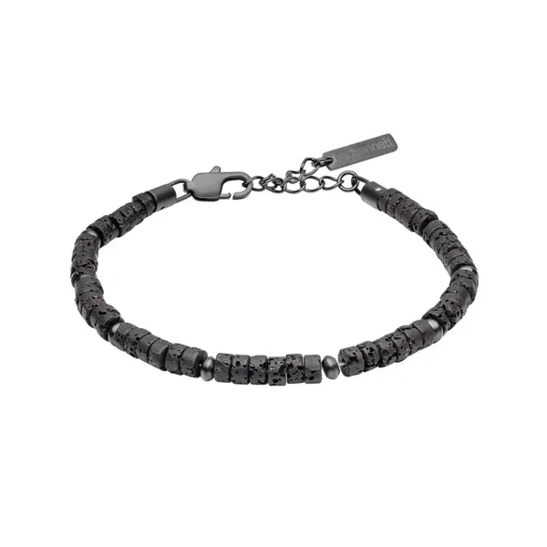 Fred Bennett Lava Stone Beaded Bracelet B5638