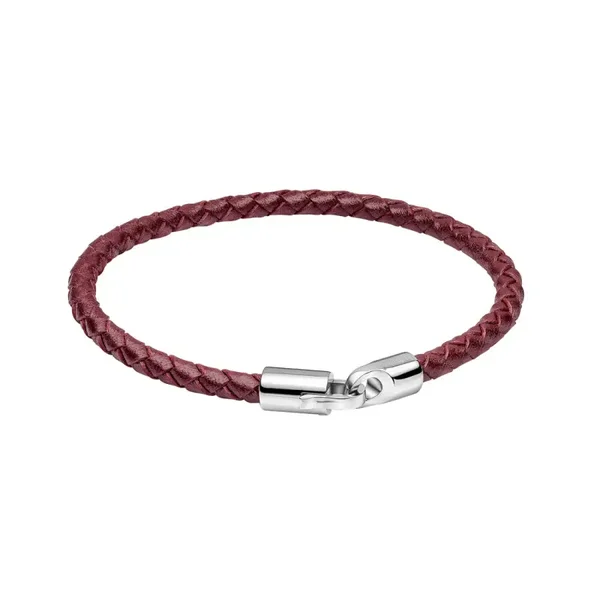 Fred Bennett Braided Leather and Hook Clasp Bracelet B5642
