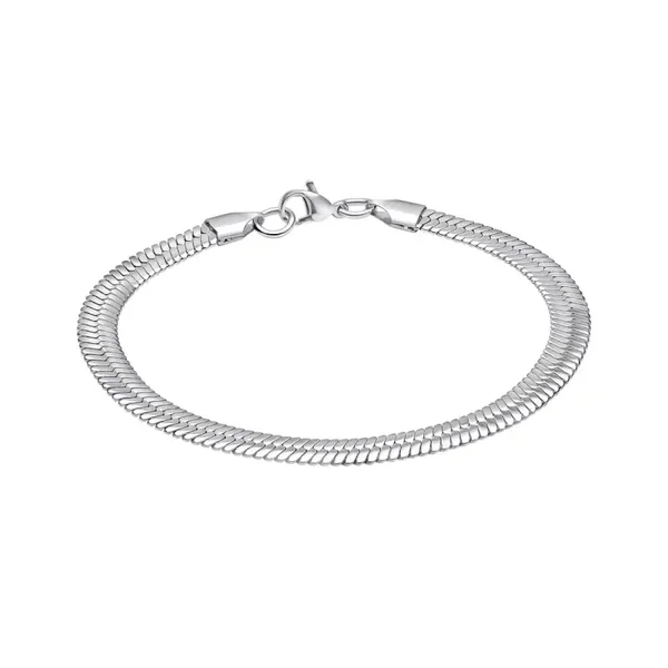 Fred Bennett Bracelet Stainless Steel Herringbone Chain Bracelet B5647