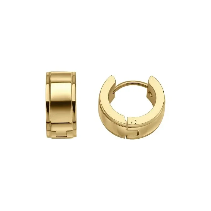 Fred Bennett Stainless Steel Hoop Earrings E6569