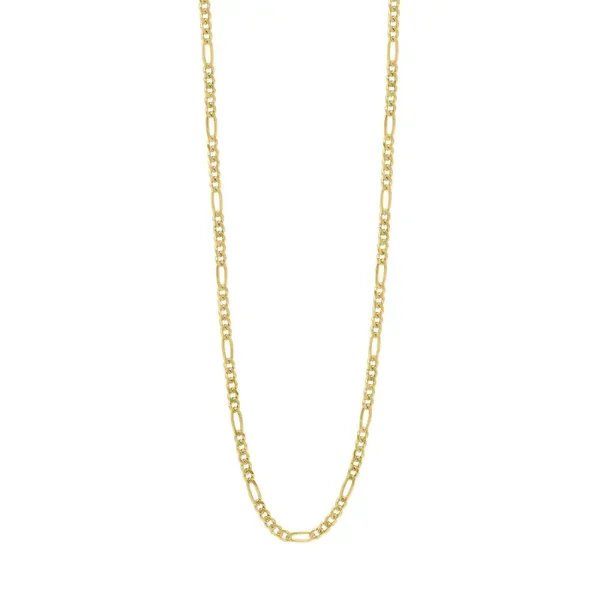 Fred Bennett Necklace Figaro Chain Necklace with Box Lock Clasp N4752