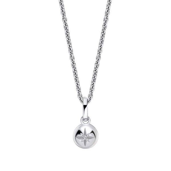 D for Diamond Pendant P5473 Spherical Starburst Pendant with Diamond