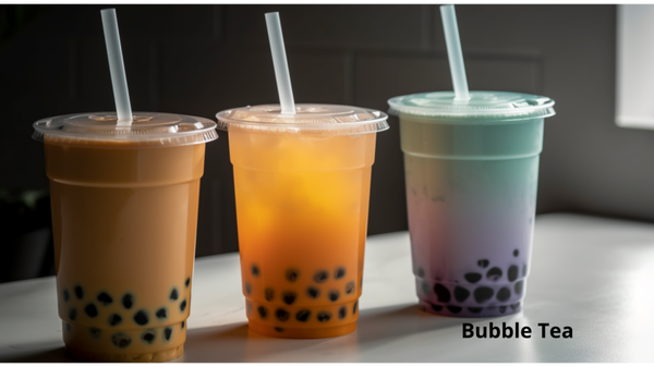 Black tea Bubble Tea Délicieux et Rafraîchissant