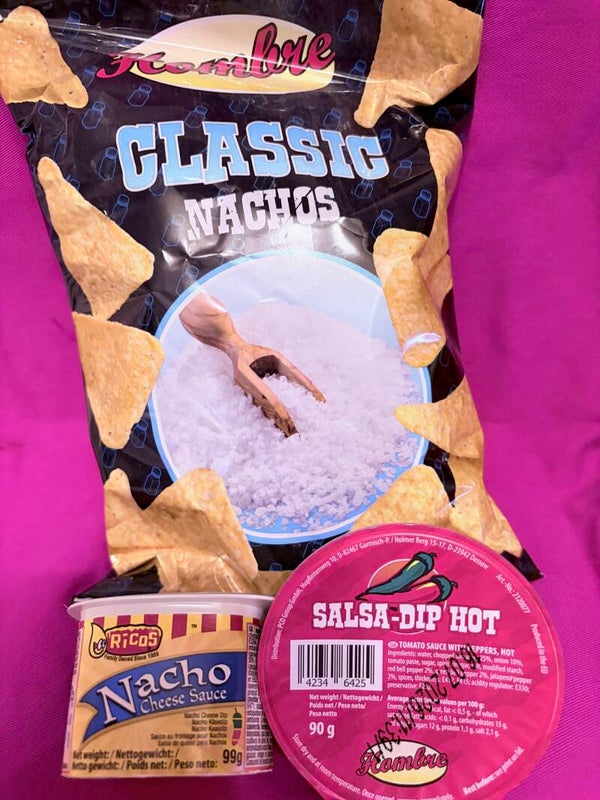 Nachos Sauce Salsa ou Fromage