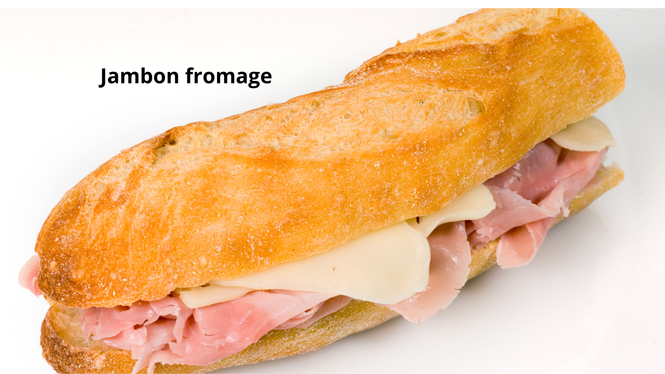 1/2 Baguette Jambon-Fromage