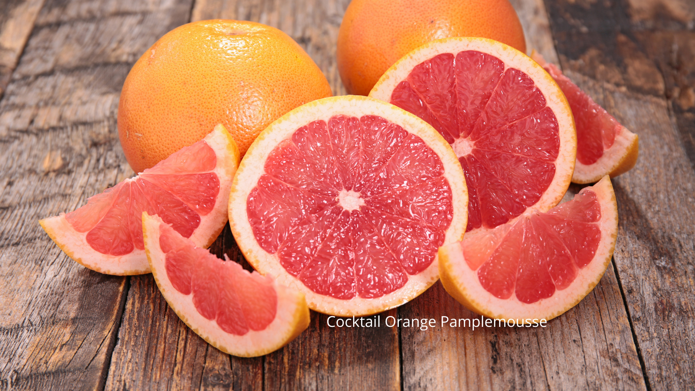 Cocktail orange pamplemousse