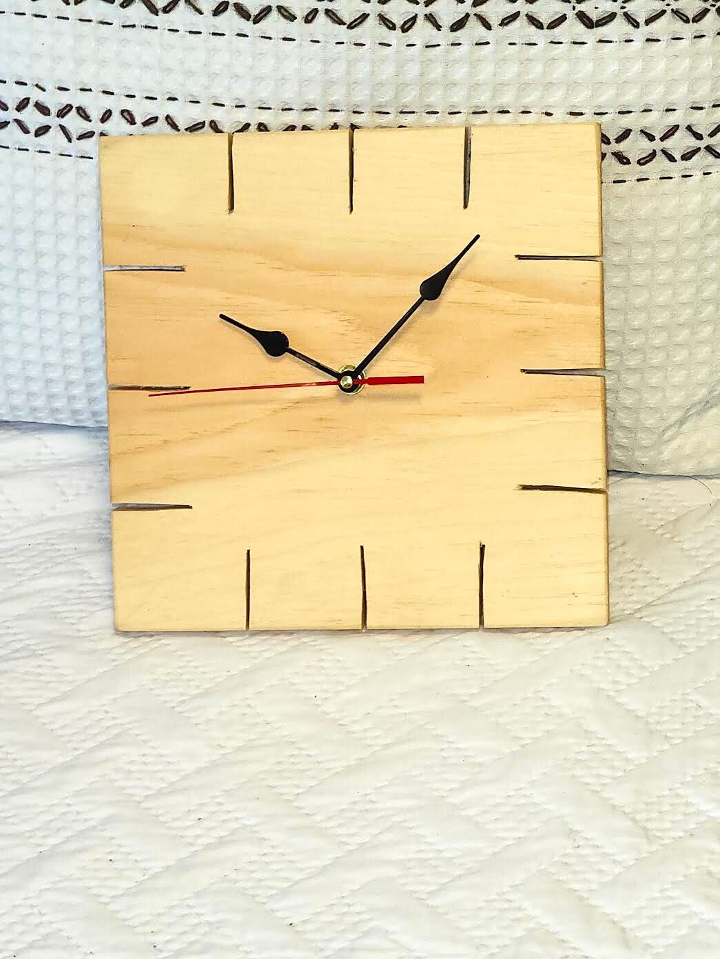 Wooden Wall Clock-12 line