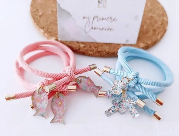 Pulsera pez o cruz liberty