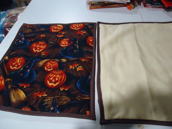 Jack-O-Lantern Placemats