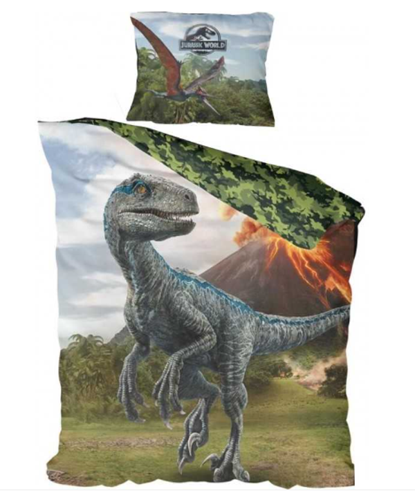 Parure de Lit - Polyester - 1 Personne - Jurassik World