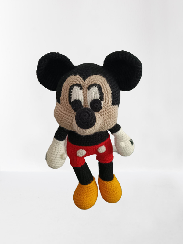 Peluche Mickey Fait au Crochet
