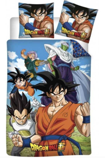 Parure de Lit Polyester 1 Personne Dragon Ball Z