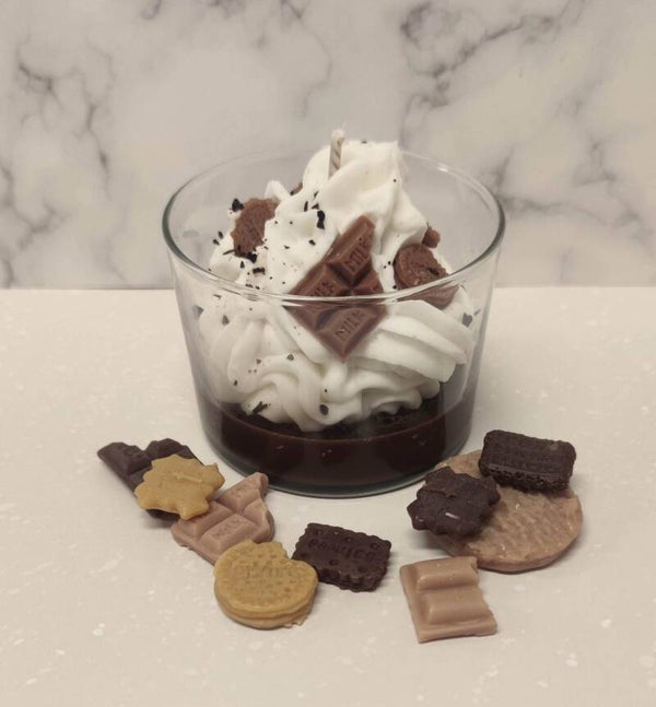 Bougie Chocolat - Noisette 110 gr