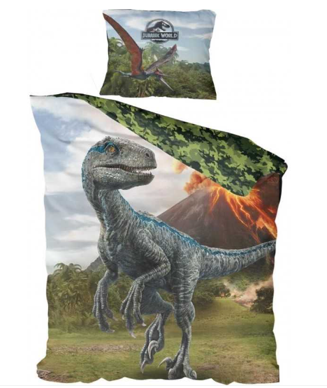 Parure de Lit - Polyester - 1 Personne - Jurassik World