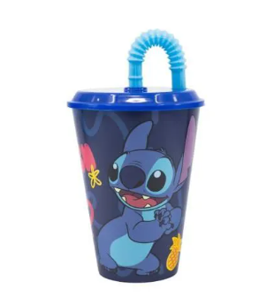 Verre Paille Lilo et Stitch