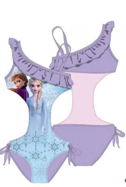Maillot de Bain 1 Pièce Reine des Neiges 3 / 4 Ans