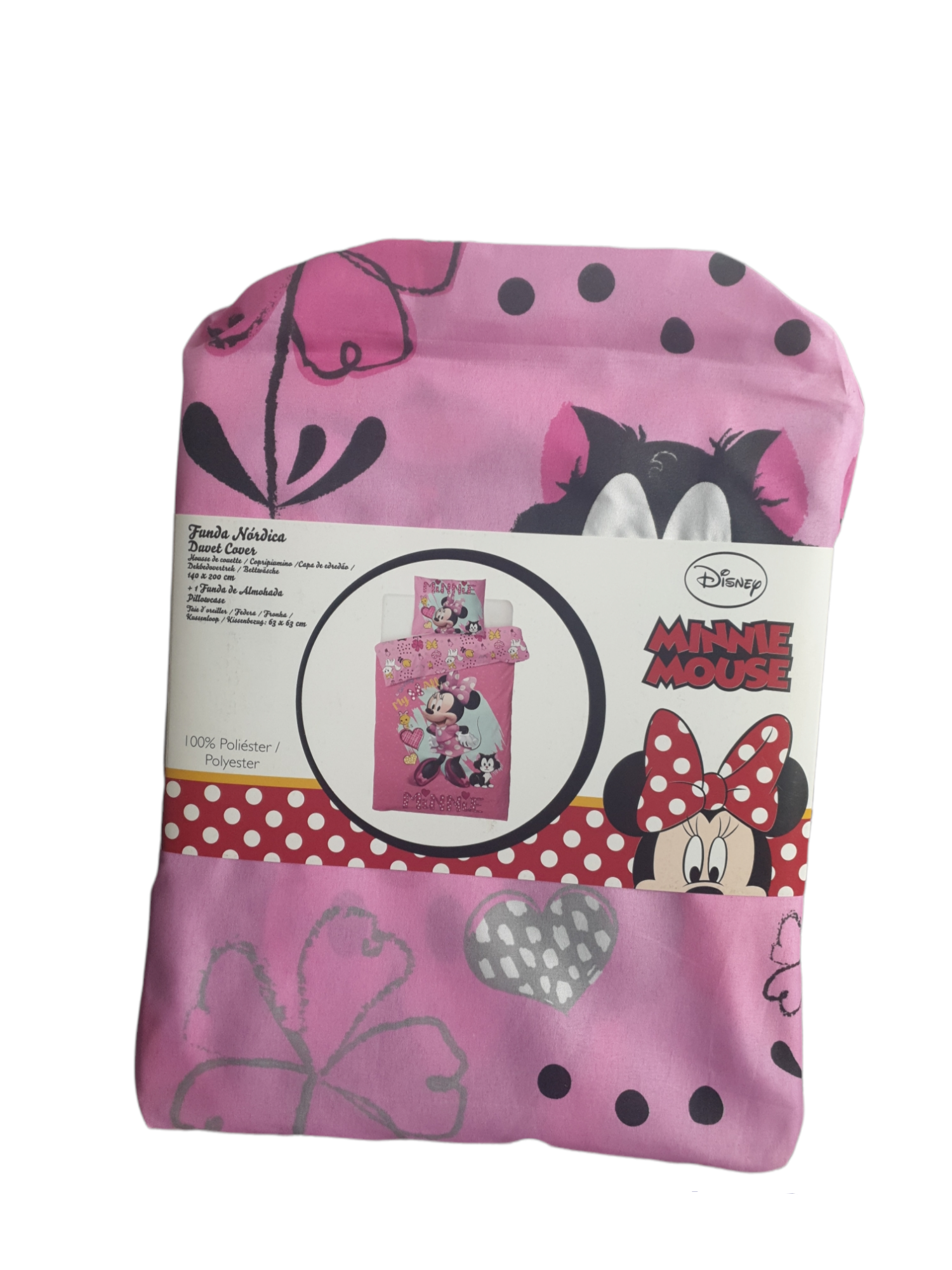Parure de Lit Microfibre 1 Personne Minnie