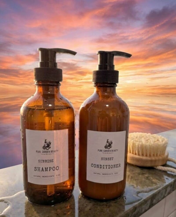 Sunrise Shampoo and SunSet Conditioner