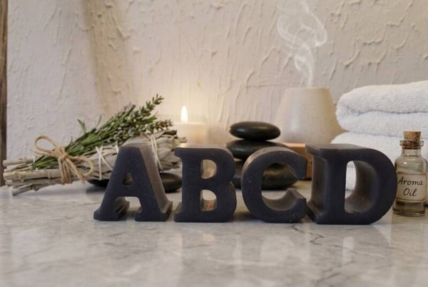 Letter soap