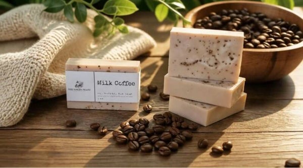 Milk Coffee Soap Bar