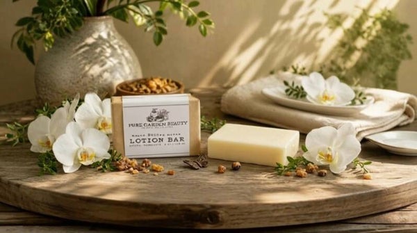 White Orchid Myrrh Lotion Bar