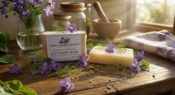 Violet Fennel Lotion Bar