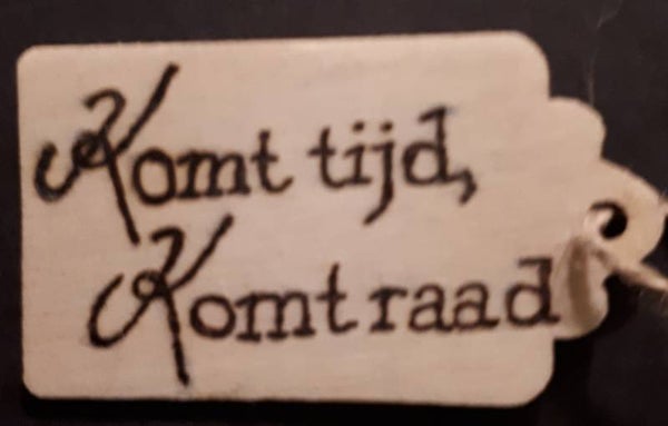 Kadolabel komt tijd komt raad