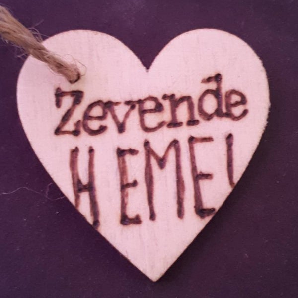 Mini-Kadolabel Zevende hemel 