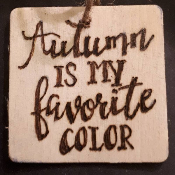 Kadolabel Autumn is my favorite color