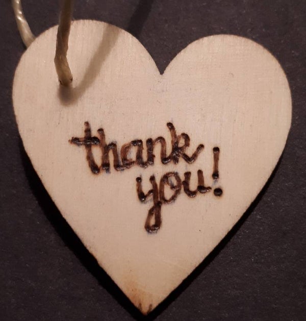 Mini Kadolabel thank you