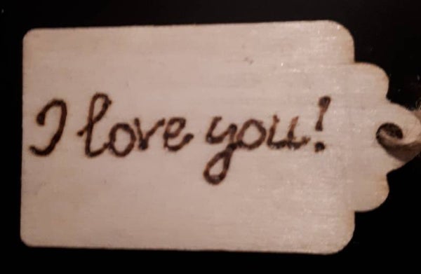 Kadolabel I love you 