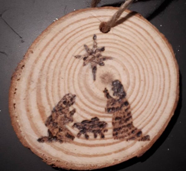 Mini Kadolabel kerststal