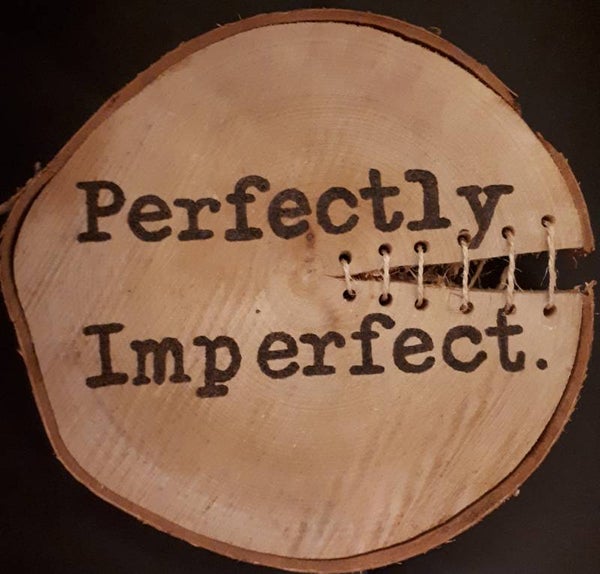 Tekstbord Perfectly Imperfect 