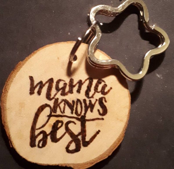 Sleutelhanger Mama knows best