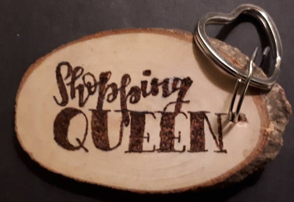 Sleutelhanger Shopping Queen