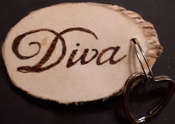 Sleutelhanger Diva 
